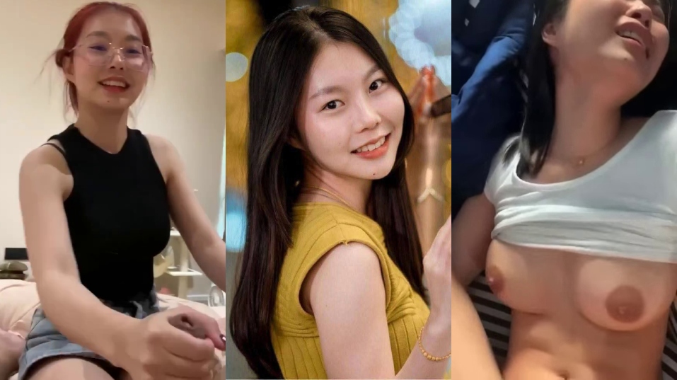 หลุดน้องแว่น ผมแดงใส่เสื้อเหลือง ยิ้มหวานให้แฟนหนุ่มแล้วชักว่าวให้แบบเสียวๆ ก่อนน้องจะขึ้นเอาหีตอดควยแบบเสียวสุดๆ - หีเด้ง.net คลิปหลุด XXX คลิปโป๊ หนังโป๊ไทย