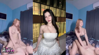 คลิปหลุดทวิตเตอร์ giftyea น้องกิ๊ฟเย้ สาวดาวติ้กตอก มาเย็ดเสียวกับแฟนหนุ่มหุ่นบาง มาจับโยกควยพร้อมกับชุดนอนสุดเสียว แล้วมาขึ้นขย่มเย็ดโยกควยได้โครตเสียวจัดๆ โยกควยเย็ดกันอย่างเด็ด กระแทกหีจนแตกในคารู